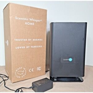 ScentAir Whisper HOME Diffuser Black Model SWD3000 Tested Works Great Open Box